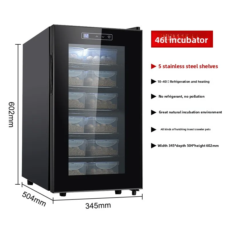 الجملة الزواحف الحيوانات الأليفة صندوق تفقيس ثعبان آلة تفقيس الزواحف درجة حرارة ثابتة السباة