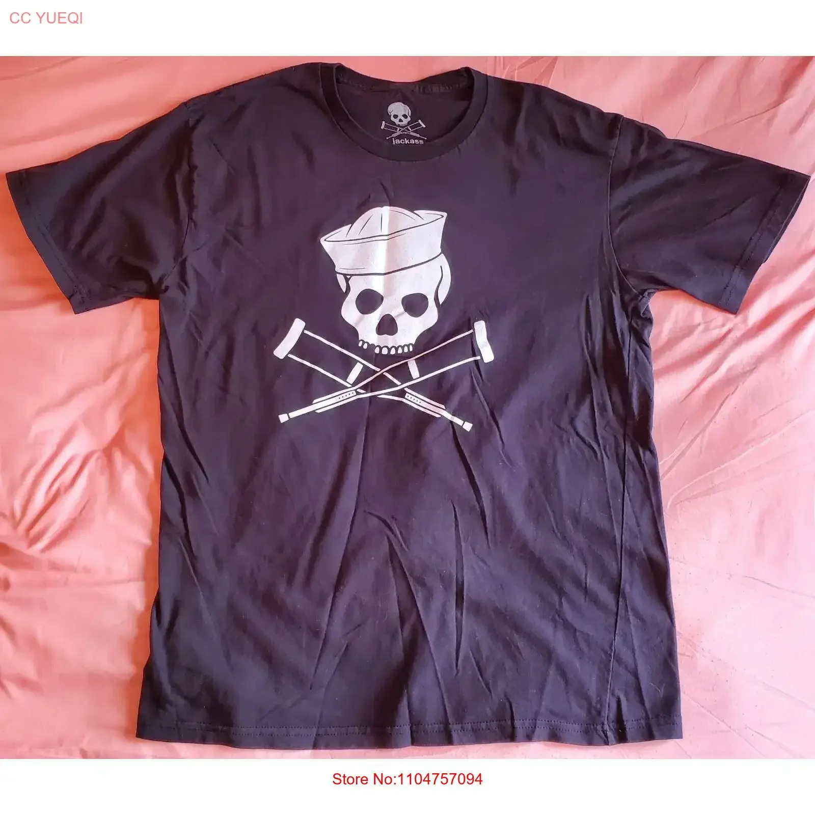 Vintage 2010 MTV Jackass 3D the Movie Promo T SHIRT Size XL Rare Steve O Bam vintage Washed designer clothes Slightly