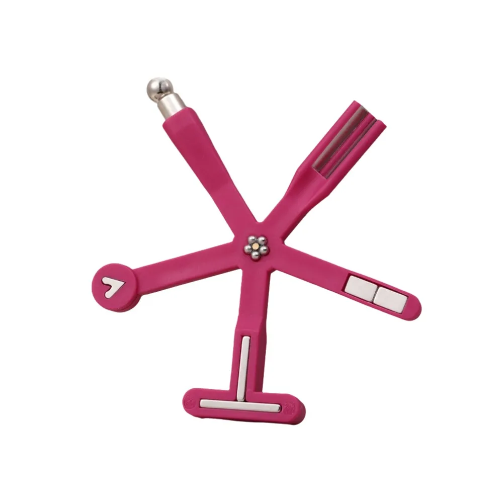 

8-in-1 Function Starfish Cat Eye Magnet Strong Magnetic Force Anti-Fall Silicone Cover Nail Art Design Tool Portable