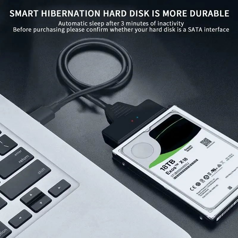 To USB 3.0 Adapter USB 3.0 To Adapter No Driver Required Hard Drive Connector For 2.5 SSD HDD Hard Disk Drive