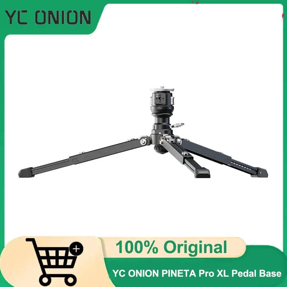 Baza pedałowa YC Onion PINETA Pro XL, szybkozłączka, dwupozycyjna regulacja wysokości bazy, z otworami mocującymi 1/4" ARRI.