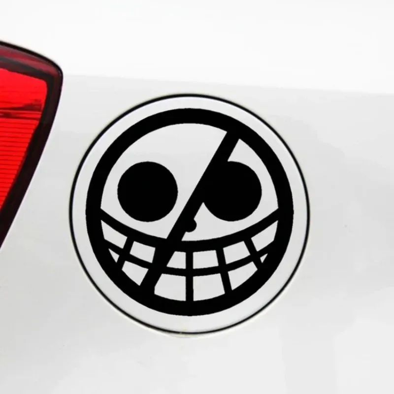 Pirate Smiley Logo Waterproof Vinyl Sticker Decal Car Motorcycle Helmet Laptop Luggage Tank Fairing Auto Exterior Styling Decal
