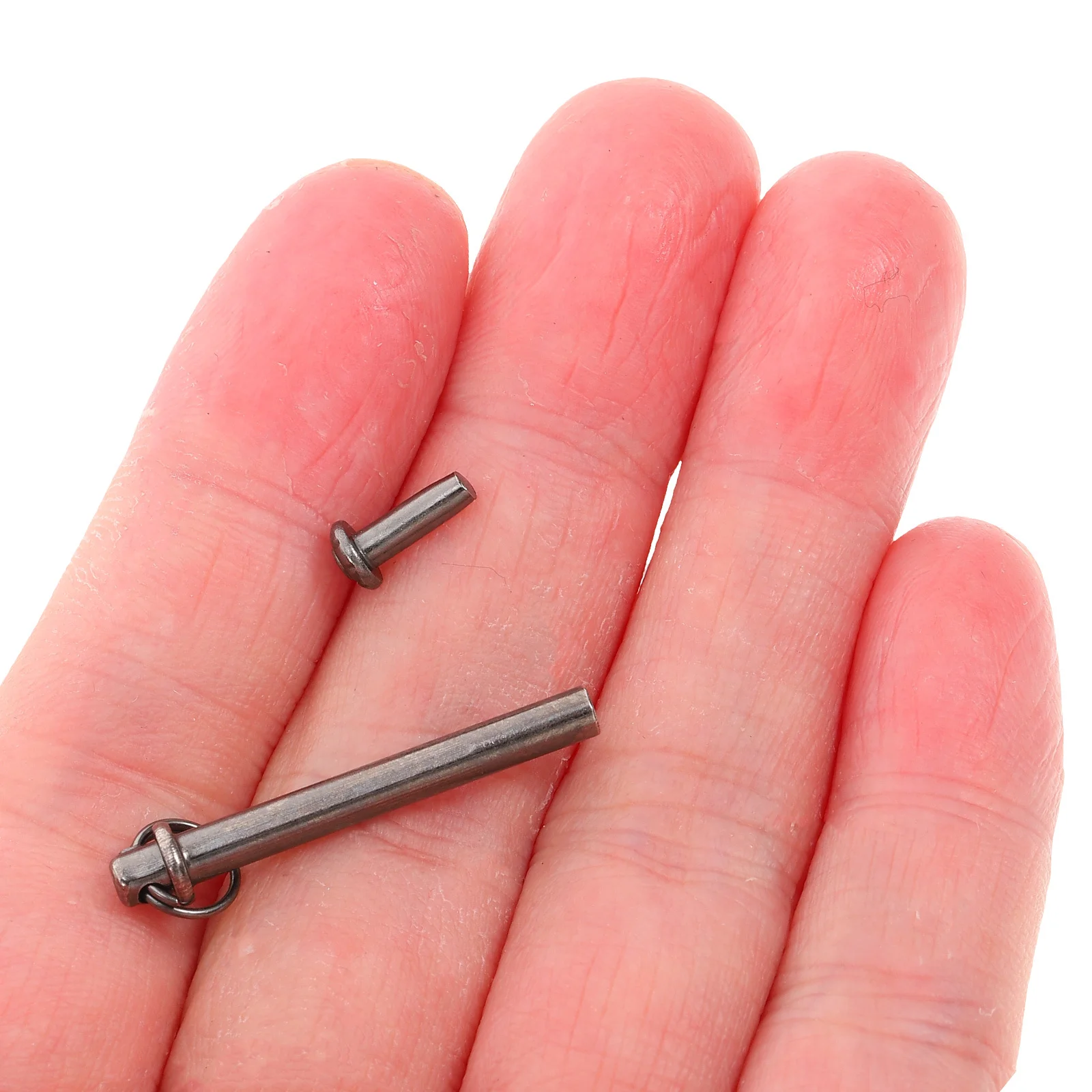 

5Sets Folding Hand Fan Shaft Rivet Nail Nut Repair Kit Gold Plated Fastener DIY Handmade Fan Accessories 24mm