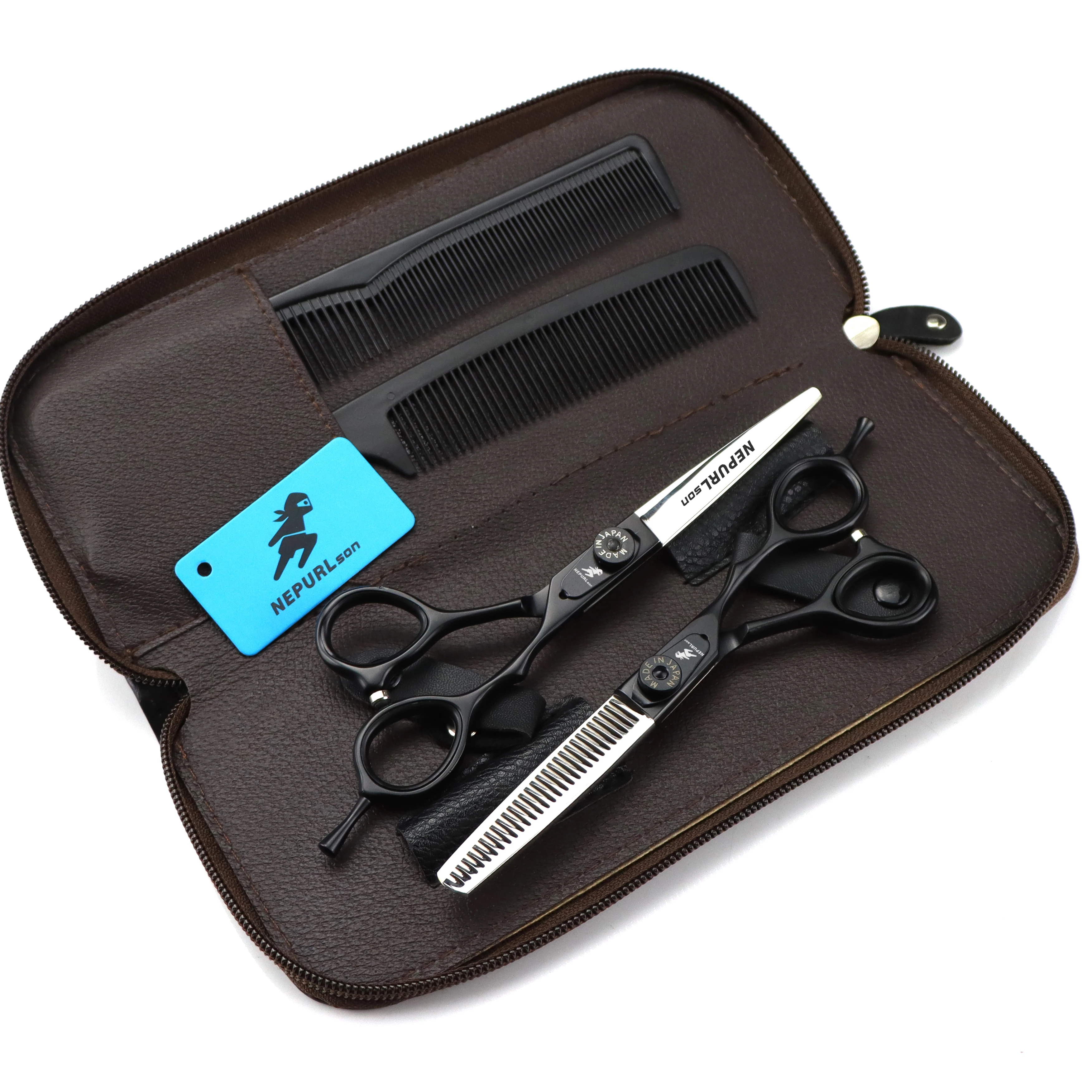 5.5/6.0in. Retro Style Profissional Hairdressing Scissors Hair Cutting Scissors Set Barber Shears High Quality Salon