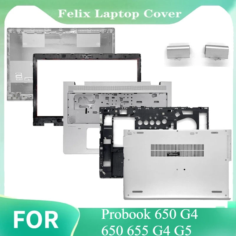 

Запасной чехол для Probook 650 G4 650 655 G4 G5, задняя крышка ЖК-дисплея/передняя панель/прозрачный/нижний корпус/крышка шарнира