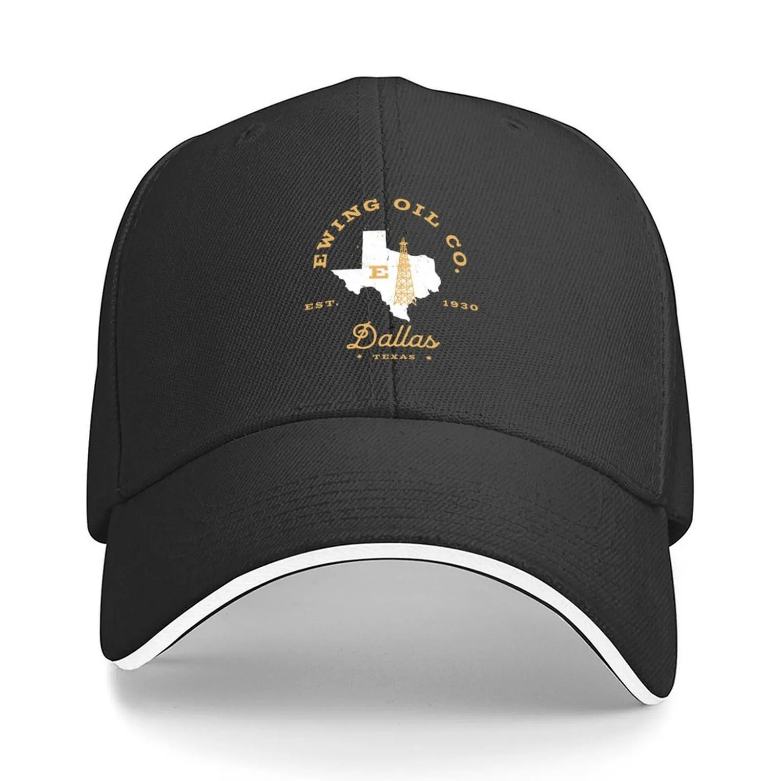 

Ewing Oil Co. Est. 1930 - Dallas, Texas Baseball Cap custom Hat Hat Man For The Sun New In Hat designer cap Men's Caps Women's