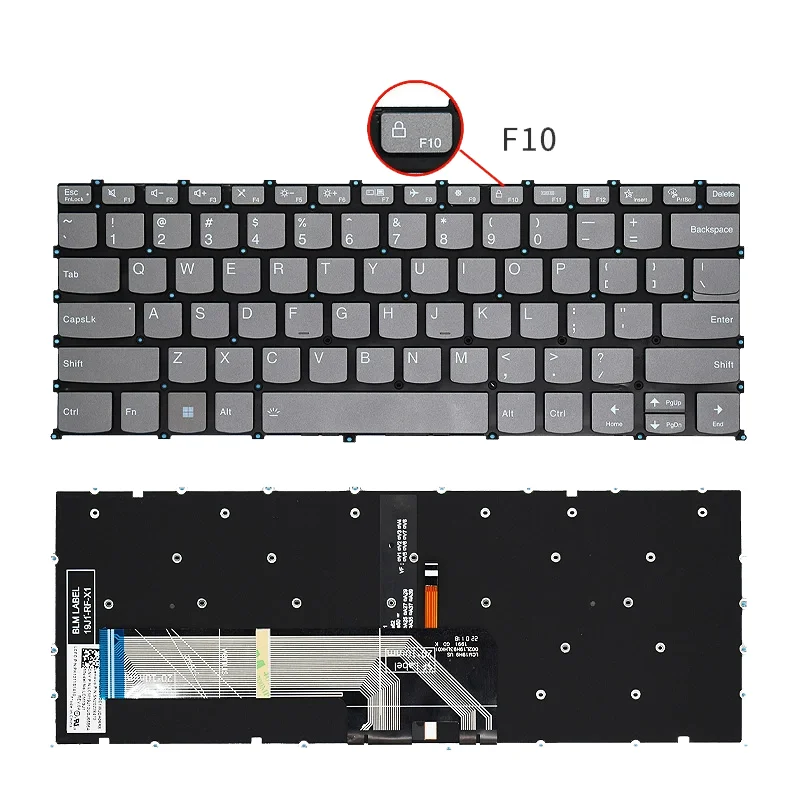 New US Language Keyboard For Lenovo ThinkBook 14 14S 14p G2 G3 ITL/ARE/ACH/AC 2020/2021 Gray/Black/Silver Color