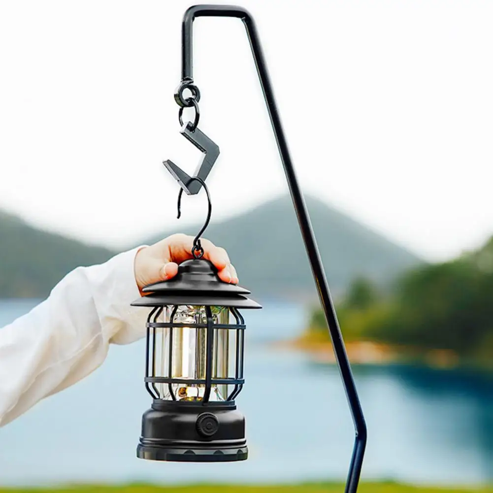 

Camping Lantern 1 Set Convenient Waterproof Type-c Interface Garden Yard Patio Lamp Outdoor Camping