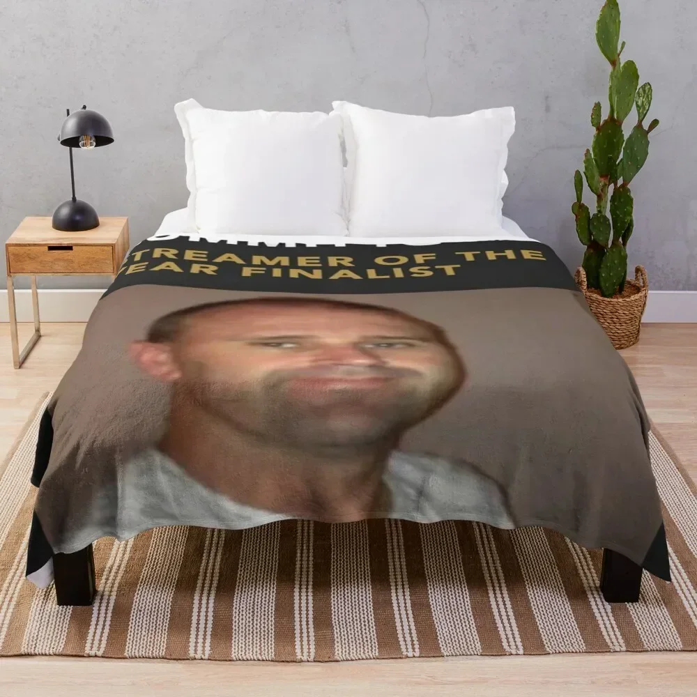 Summit1g streamer of the year finalist Throw Blanket Bed linens Shaggy Blankets