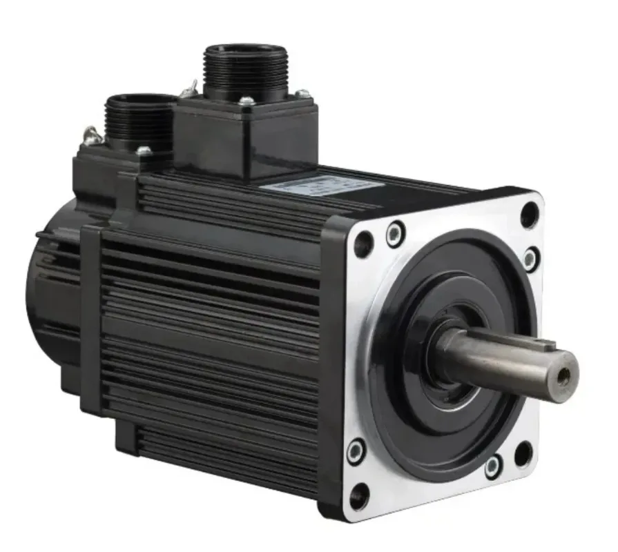 Single Phase  Servo Motor with Matching Servo Driver Set 0.2kw Model 60ST-M00630 Industrial Automation Control Equipment