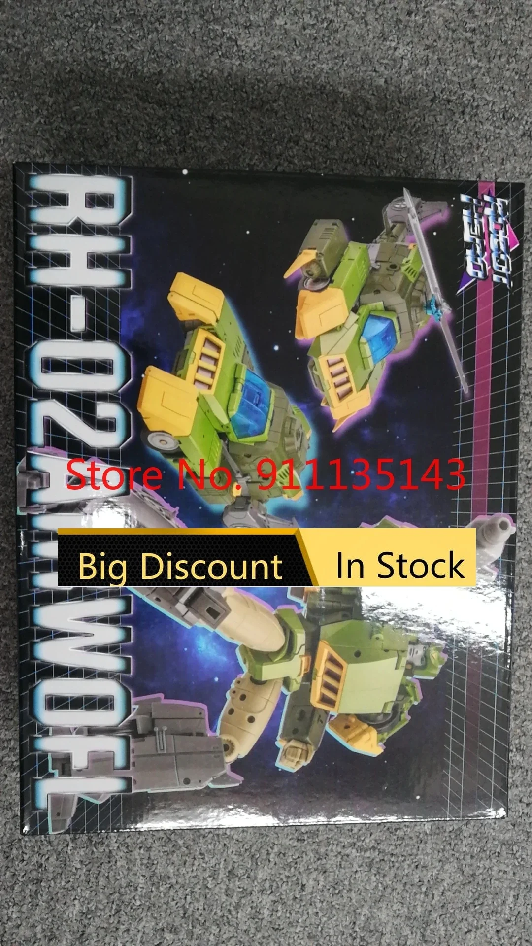 Robothero Rh-02 Robotheld Rh02 Airwolf Springer Spring Op Voorraad