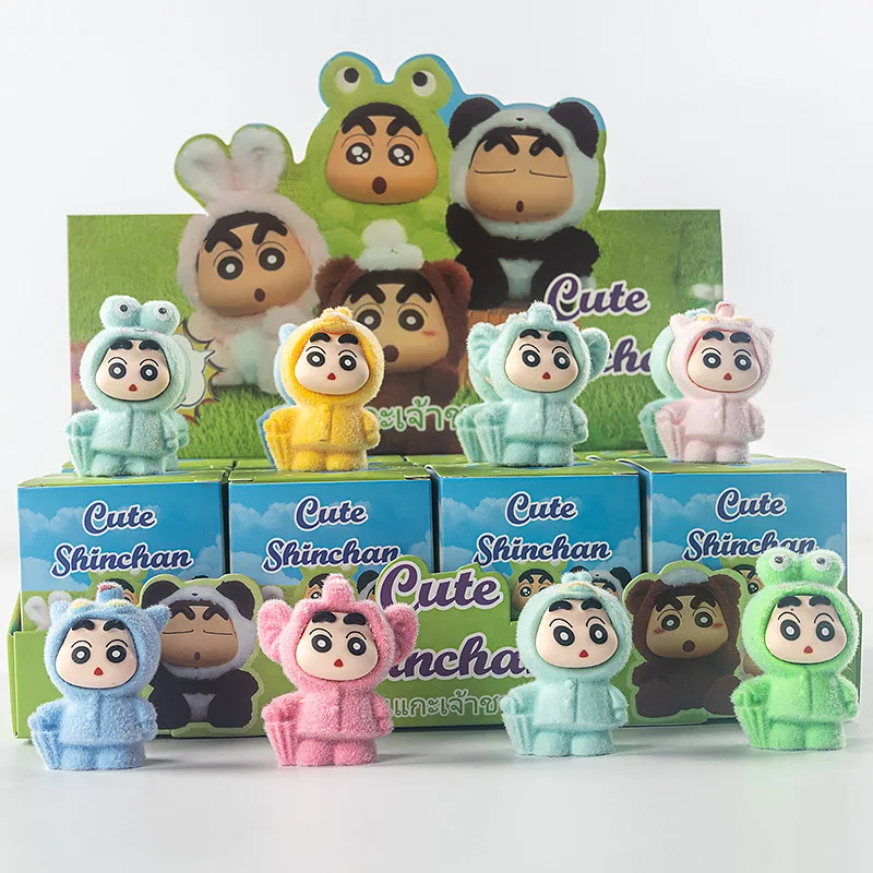 

Аниме карандаш Шин-тян слепая коробка персонажи мультфильмов фигурка игрушки куклы для фанатов детский подарок на Рождество и день рождения