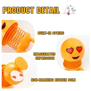 Creative funny shake head doll small ornaments beautiful interior doll car toys car decoration kawaii car accessories 12 Main Sales Slip of Abanar Head - №11