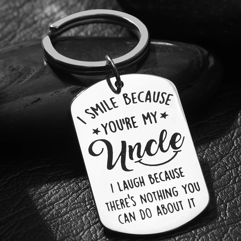 Stainless Steel Keychain new style popular talisman Beautifully engraved letter pendant Keychain For Women Jewelry Birthday Gift