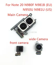 1pcs Back big Main Rear Camera front camera Module For Samsung Galaxy Note 20 N980F N981B (EU) N980U N981U (US) Replace Part