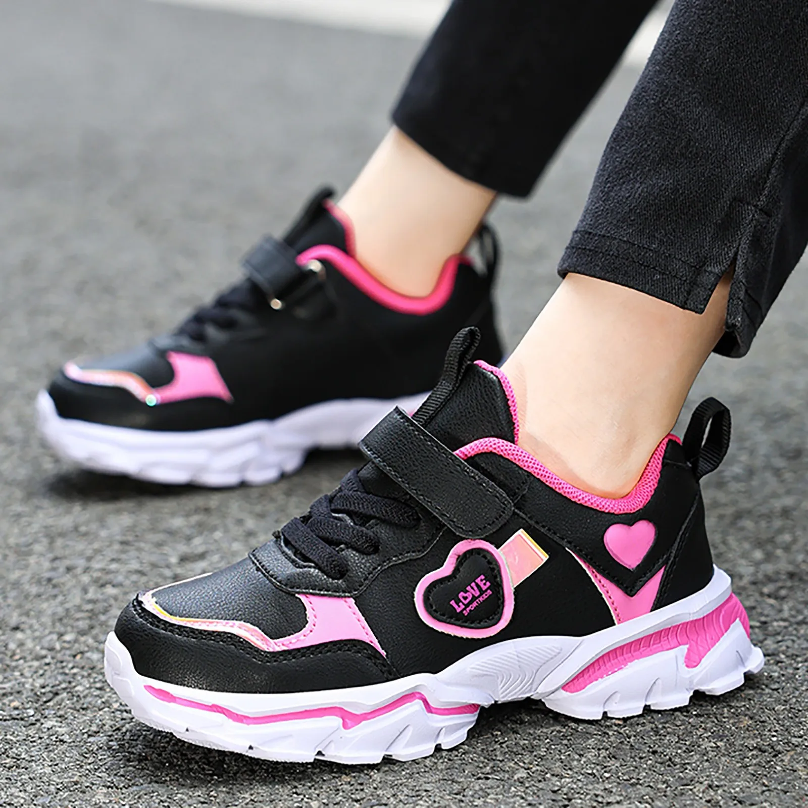 أحذية للأطفال الصغار أحذية أطفال كبيرة للأولاد والبنات أحذية رياضية قابلة للتنفس أحذية جري رياضية للفتيات جميع الأحذية #3