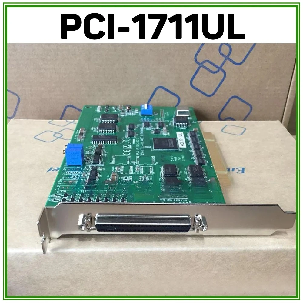 12 Bit Multi-Function Capture Card Universal Analog Output Free Board Good Qualiy PCI-1711UL