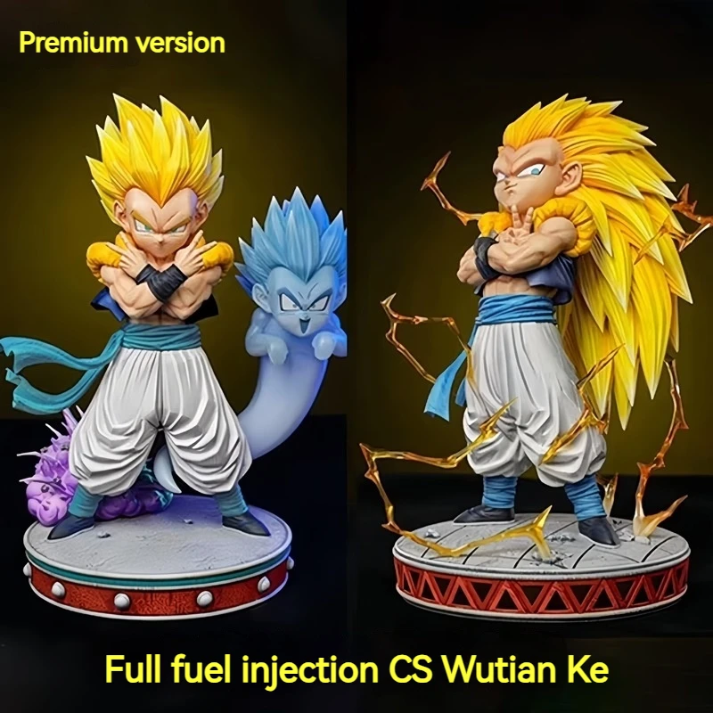

Dragon Ball Figurine 25cm Cs Wutianks Ghost Super Three Desktop Ornament Statue Model Anime Figurine Pvc Material Toy Gift Box