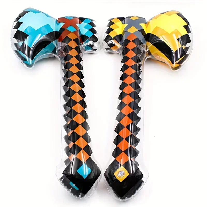 Pixel Style Toys Gemstone Sword Gold Sword Children's Toys Home Games Inflatable Supplies Swords Christmas Gifts image 3