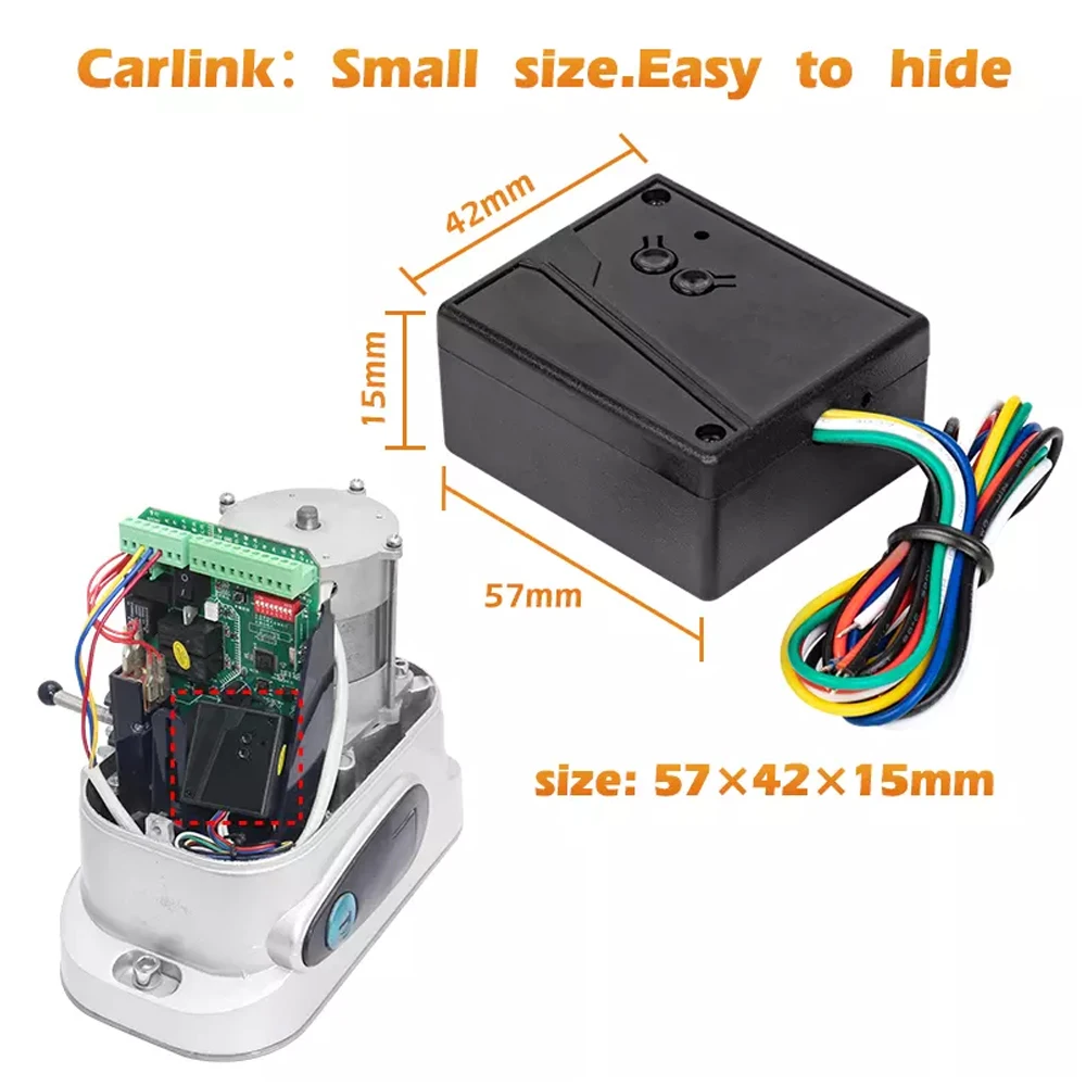 Universal Car Wireless Transmitter And Receiver Remote Control Garage Door Opening Receiver 2.4G Bluetooth Connection USB Sensor