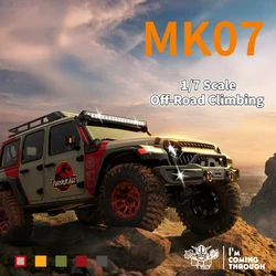 Crolbolt MK07 1/7 RC Car 4WD Off-road Climbing Buggy Crawler veicolo telecomando con doppio modello di blocco differenziale di velocità giocattolo