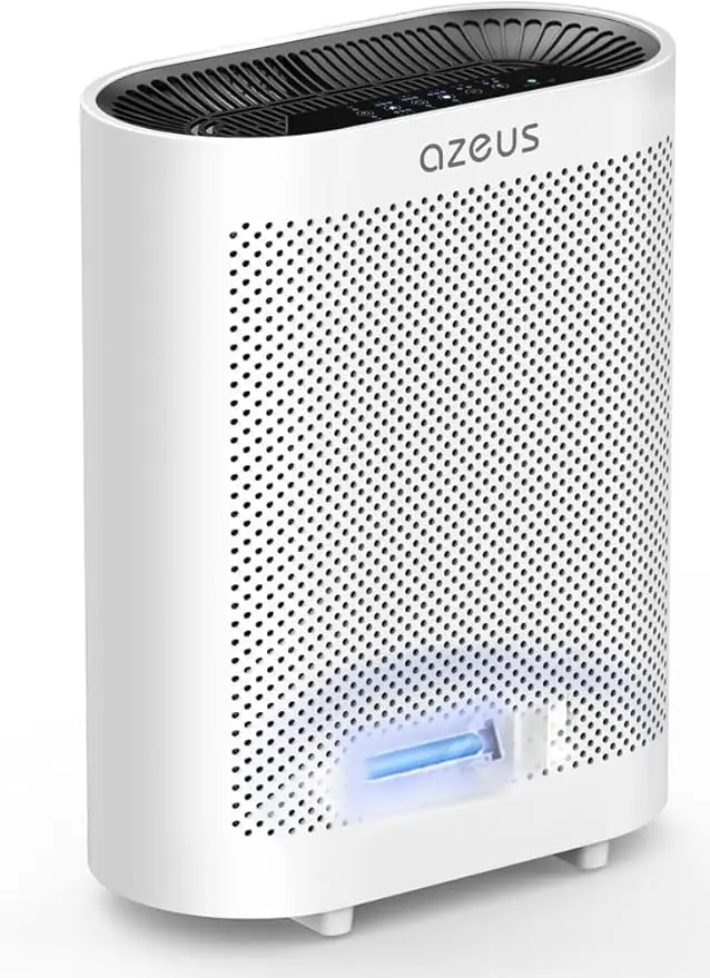 HEPA Air Purifier for Large Rooms up to 2160 sq ft, UV Light & Ionic Generator, Filters 99.97% Pollen Smoke Dust