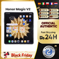 Honor Magic V2 5G Foldable Smartphone Global Version LTPO OLED Display 120Hz Snapdragon 8 Gen2 50MP Triple Camera Android Mobile