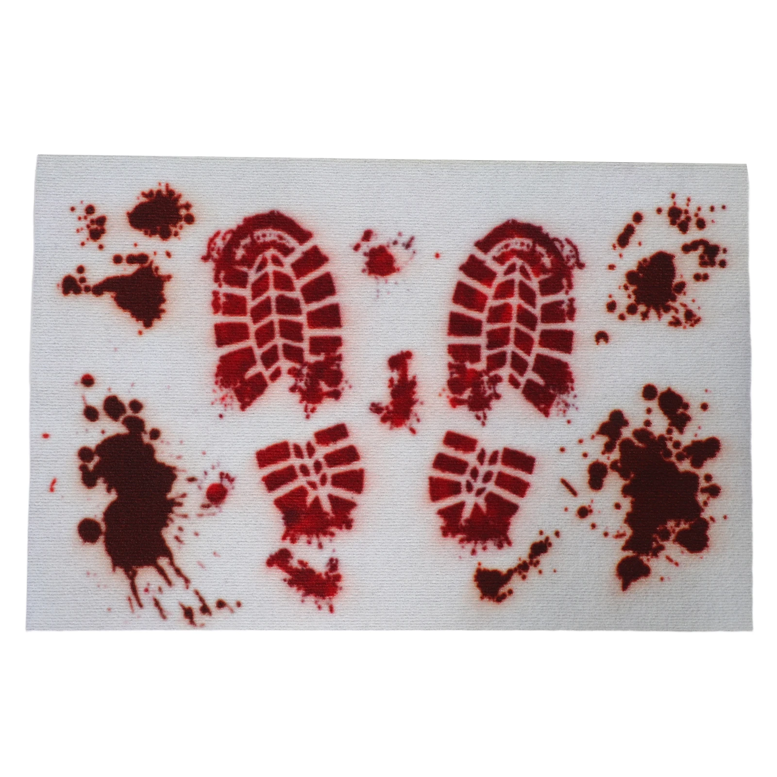 

Halloween Non-slip Floor Mat Carpet Ghost Doormat Accent Rug Indoor Entry Brushed Entryway Bloody