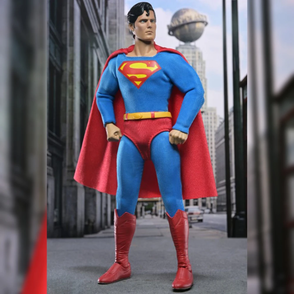 NECA Toys DC Comics Superman (1978 film) 8” Scale Clothed Action Figure Model Doll Garage Kit view 3