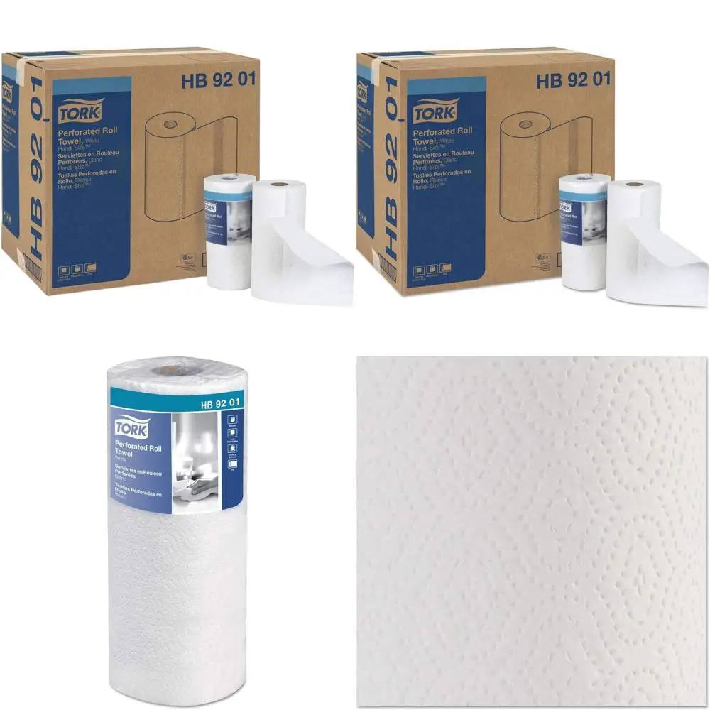 

Compact 2-Ply Perforated Roll Towel, 11 x 6.75, 120 Sheets/Roll, White, 30 Rolls/Case