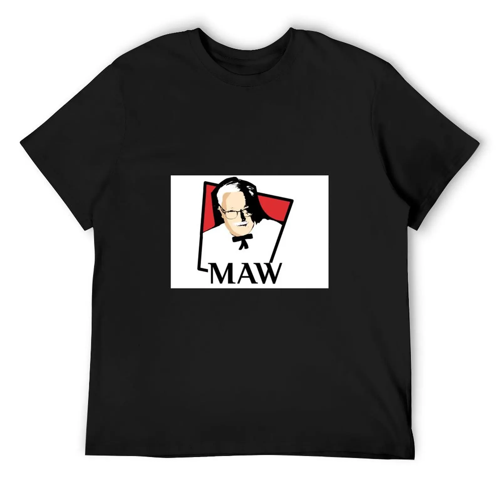 

MAW Chicken T-Shirt blacks T-shirts oversize new edition mens tall t shirts