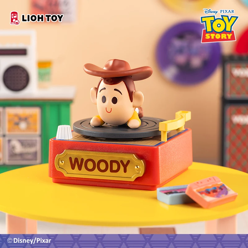 Toy Story Record Player Record Player Figure Buzz Lightyear Woody