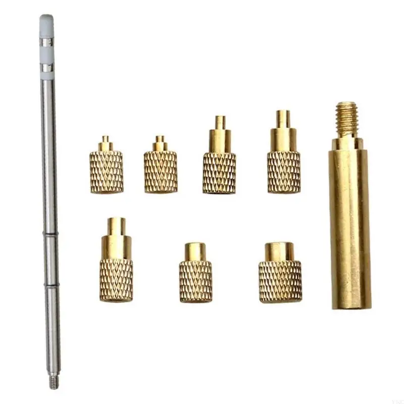 Temperatura ajustável eficiente inserção calor solda solda para vários materiais impressão 3D Necessidades y4qc