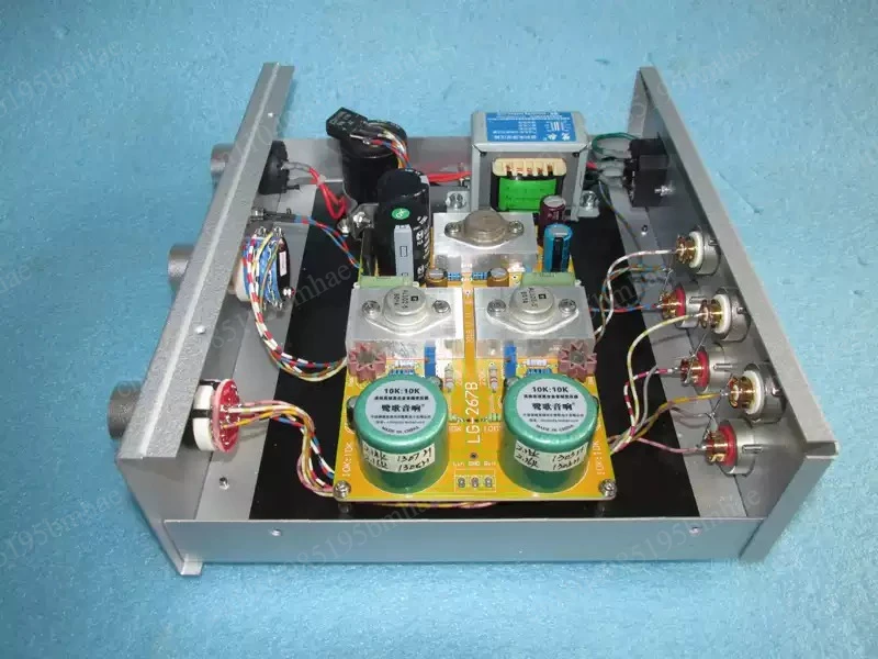 Germanium tube single-ended pure Class A transformer input preamplifier, No large loop negative feedback,gain about 7.5 times