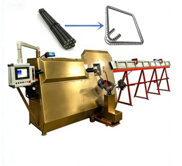 YG Customized 4-12mm Automatic Rebar Stirrup Bending Steel Wire Bending Machine Cnc Stirrup Bender Machine