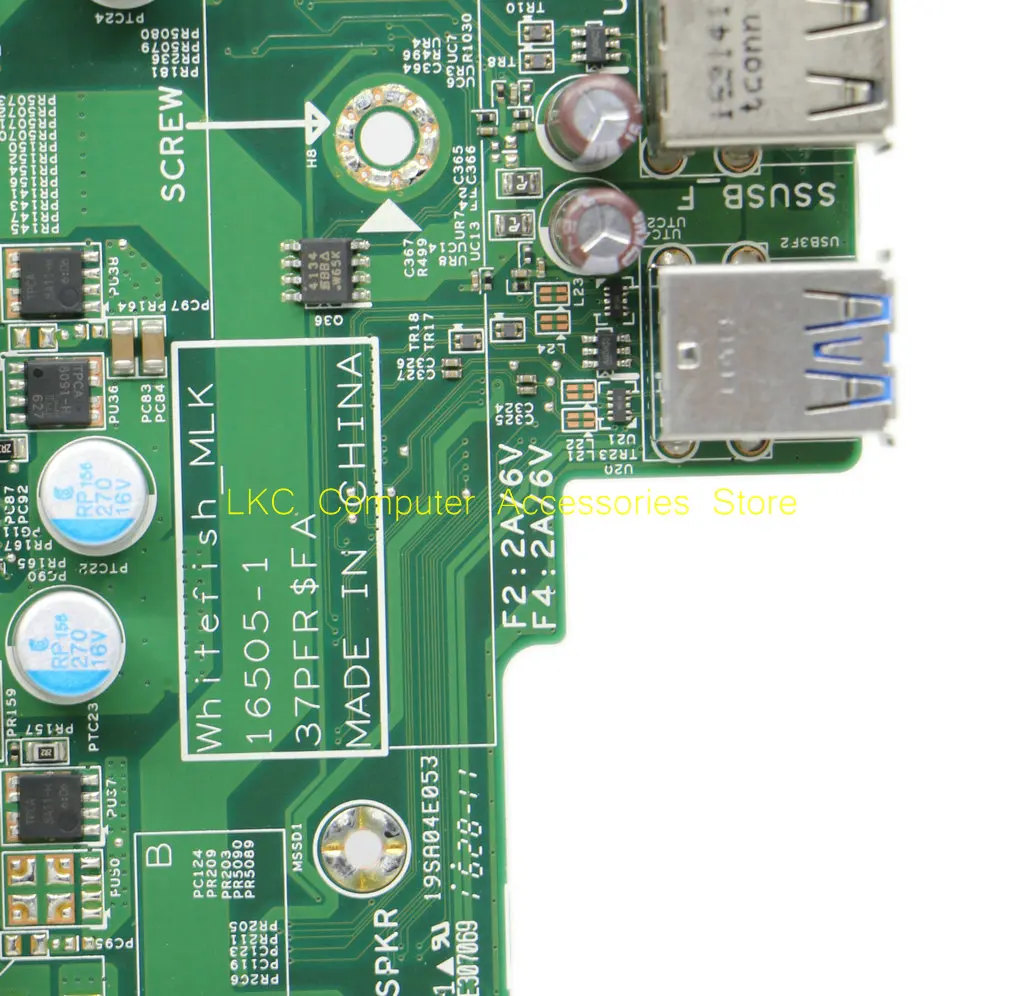 GCXFM 0GCXFM CN-0GCXFM VOOR DELL Optiplex 3046 Tower Desktop Moederbord DDR4 VGA + DP Moederbord 16505-1 100% Getest