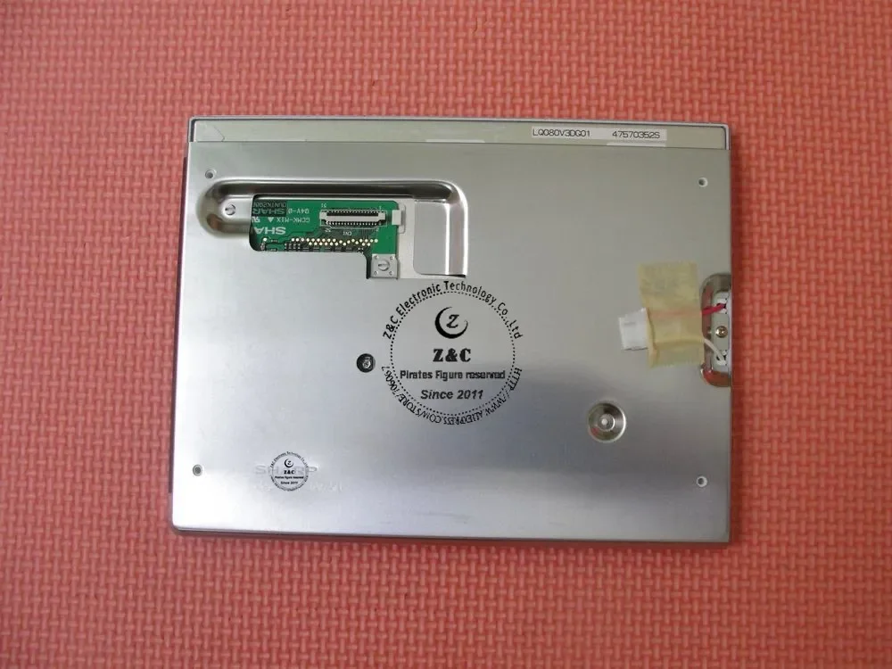 

LQ080V3DG01 Original 8 inch 640*480 LCD Screen for Industrial Application for SHARP