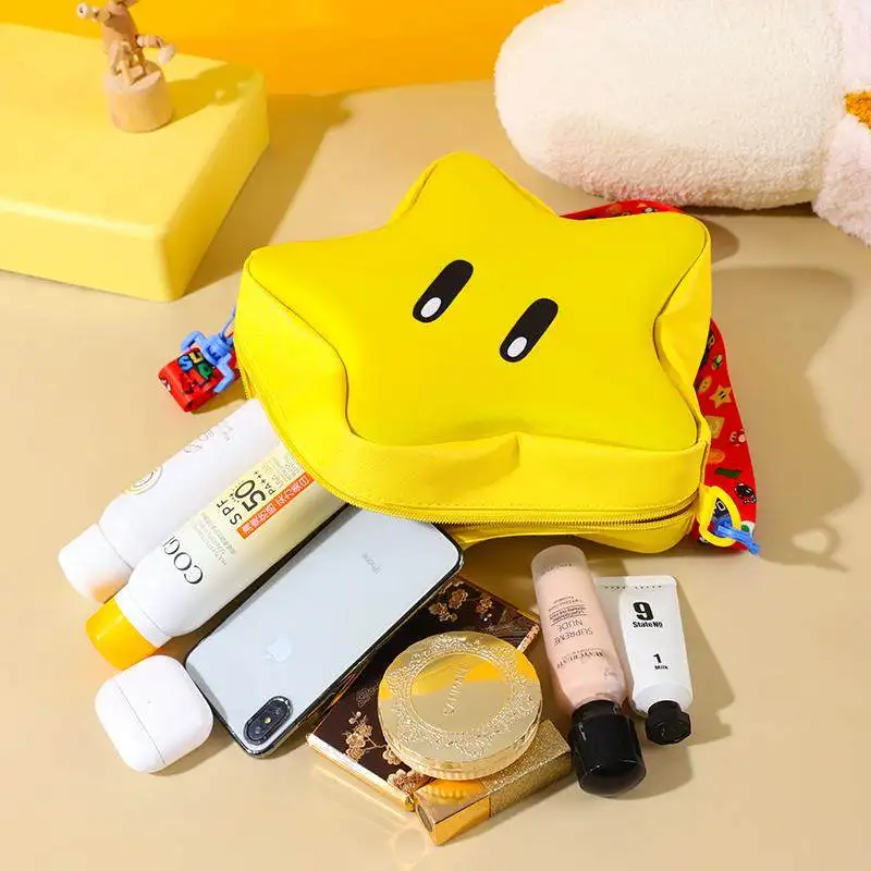 Niedliche Lucky Stars Anime Umhängetasche PU-Leder Rucksäcke Kawaii Cosplay Zubehör Schultasche Make-up Aufbewahrungstaschen Geburtstagsgeschenke – Detail 3