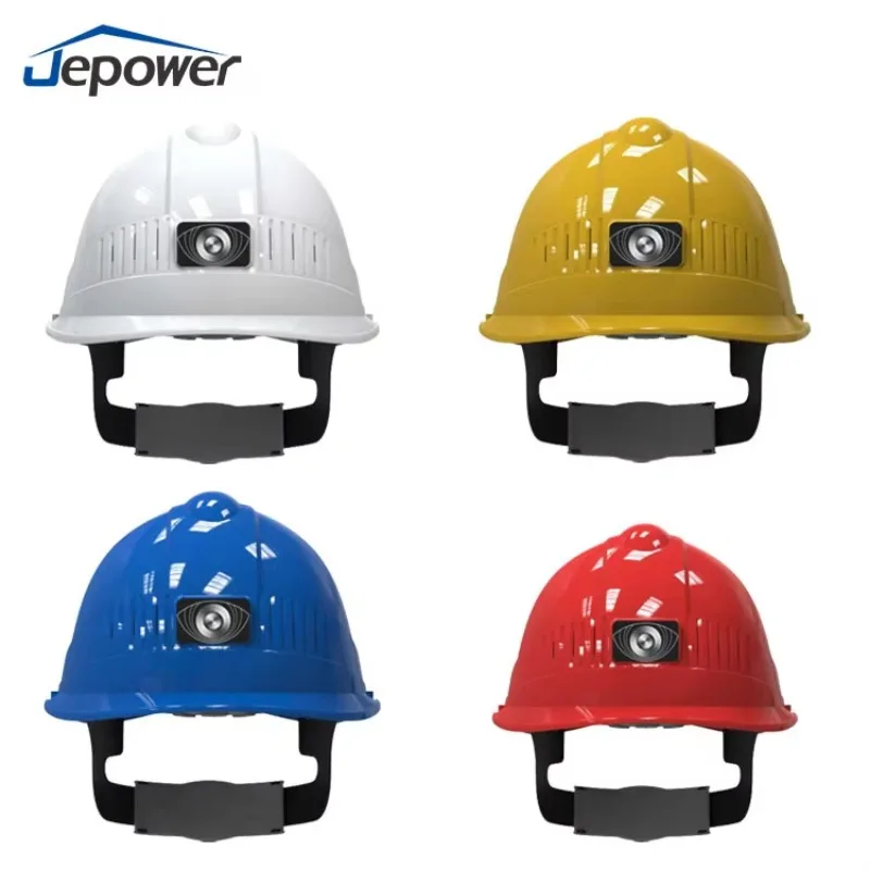 Smart Hard Hat Safety Helmet For Construction Workers ABS Material With Sensors For Accident Prevention