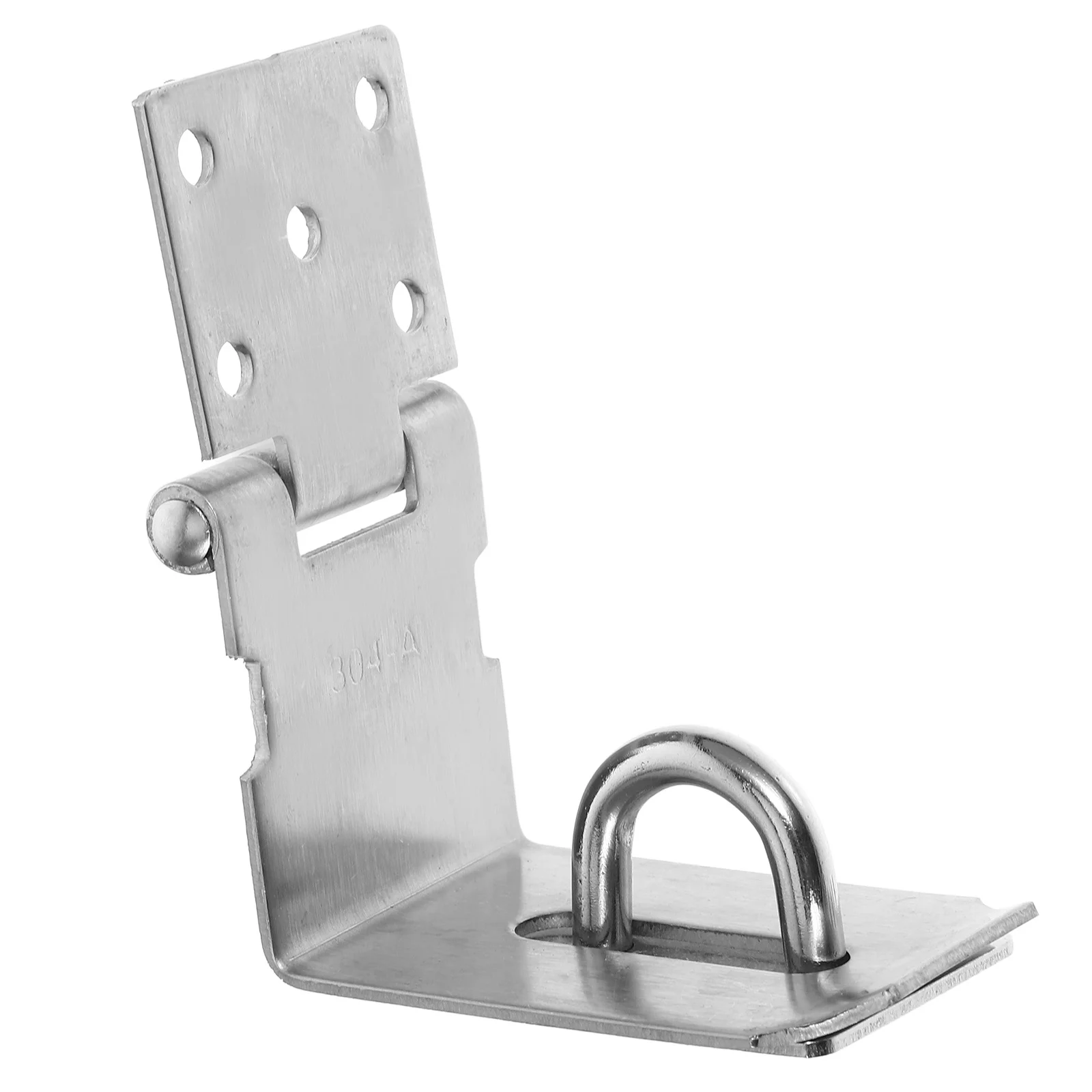 

Durable 4 Inch Shed Lock Latch 90 Degree Design Easy Install Padlock Hasp for Wood Metal Glass Doors Lock Hasp