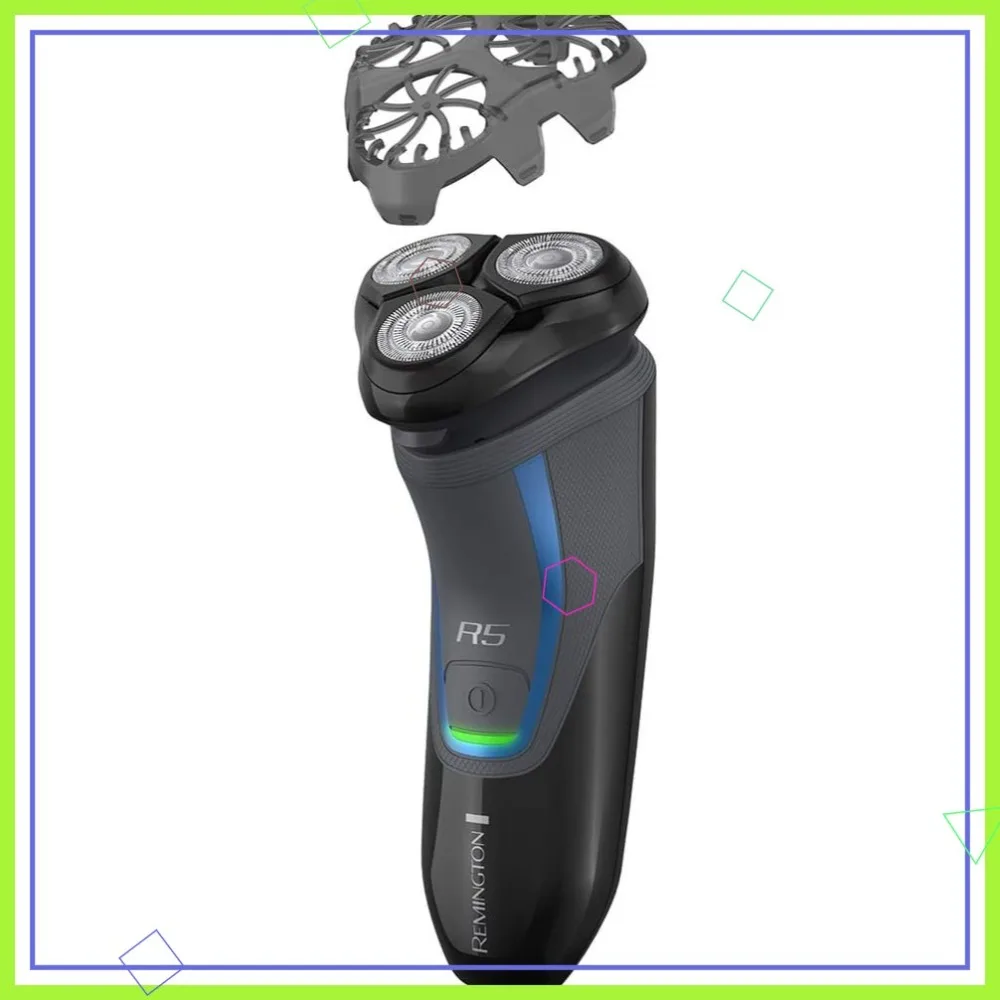 

Cordless Rotary Shaver, 100% Waterproof, Wet & Dry Use, 60 Min Runtime