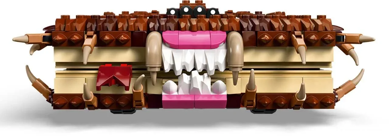 مجموعات مكعبات بناء كتاب الوحوش من Chomping 76449 متوافقة مع جزيئات ليغو مناسبة لهدايا عيد الميلاد