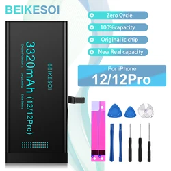 BEIKESOI Battery For iPhone 12 pro max 12 mini Apple iPhone bateria For iPhone 12pro 12mini 12promax High Capacity Battery