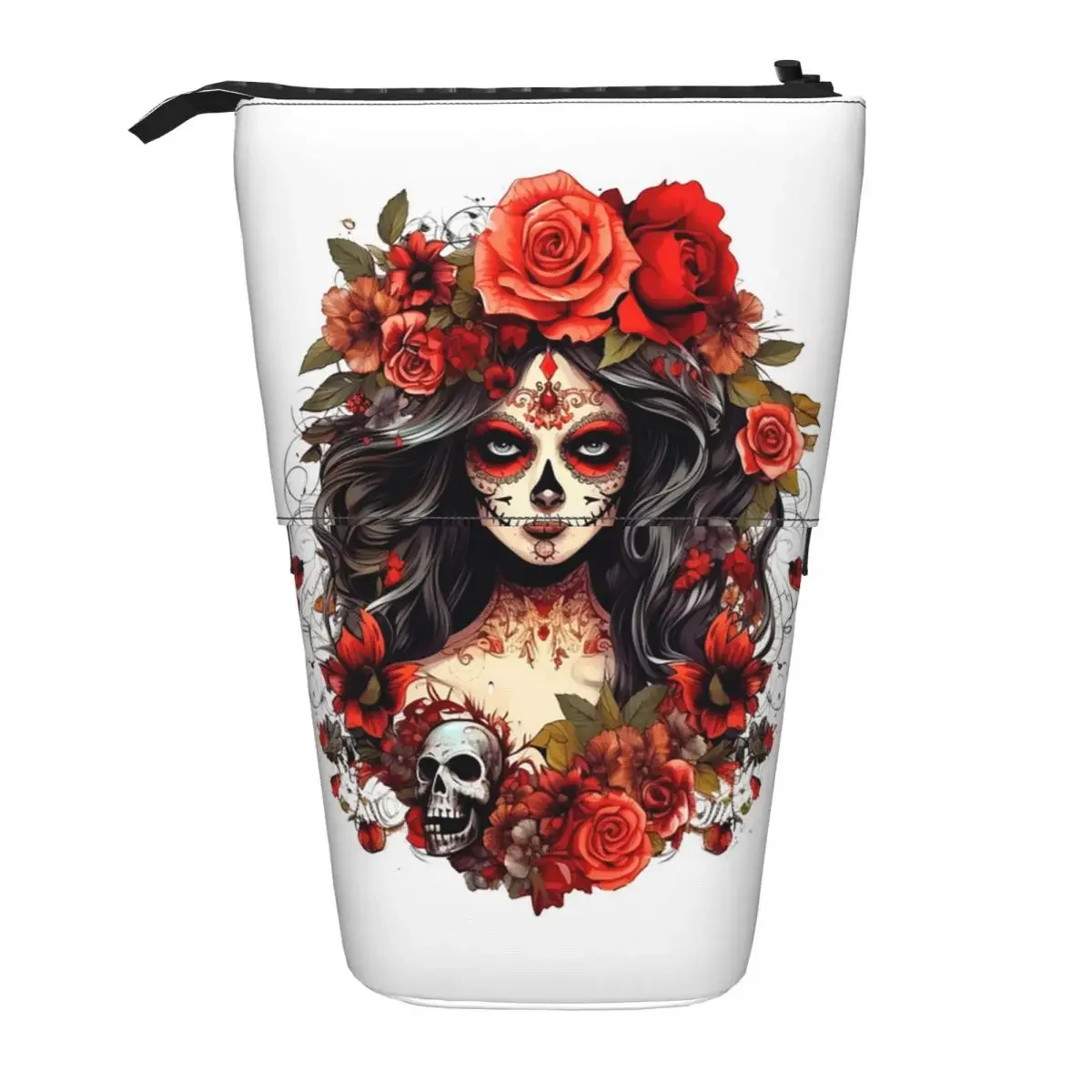 estojo-de-lapis-reversivel-com-tema-mexicano-catrina-dia-dos-mortos-e-caveira-de-acucar-porta-canetas-e-bolsa-de-armazenamento-para-lapis-para-criancas-e-escola