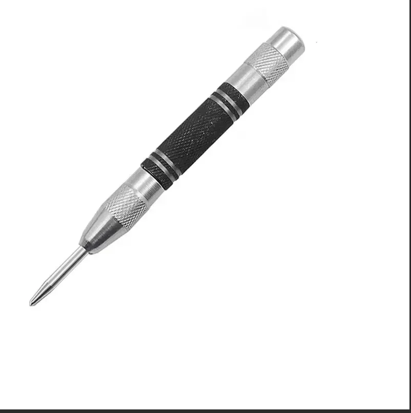 1PC Automatic Center Punch Center Hole Punch Machinists Carpenters Tool Wood Press Dent Marker Woodwork Tool Drill Bit