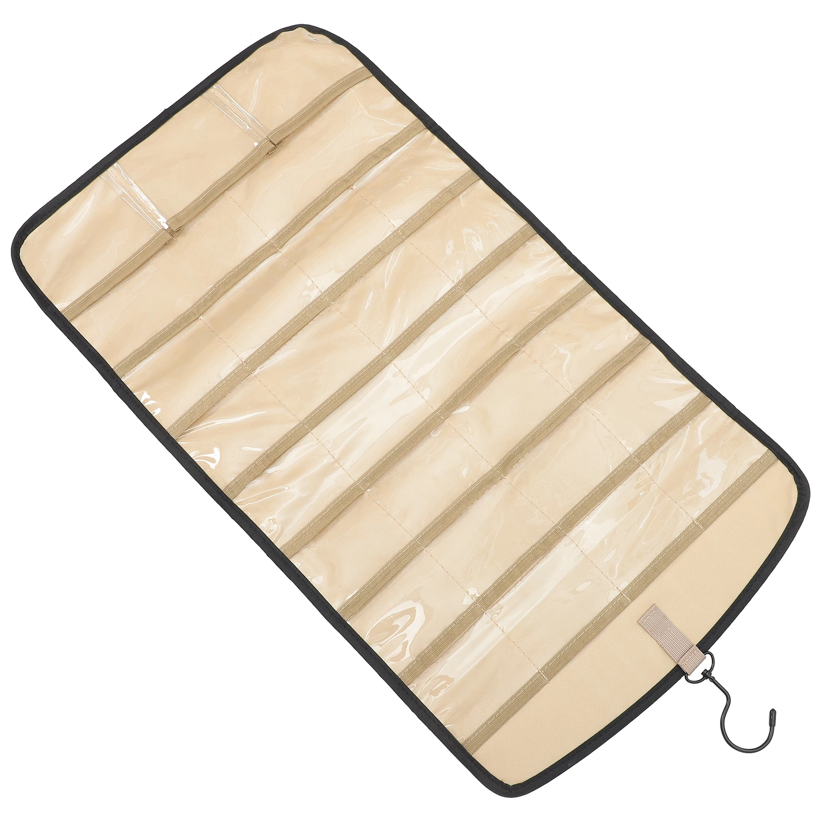 

Jewelry Storage Bag Size Hanging Organizer Large Capacity Double Sided Necklace Earring Ring Display Bag Women Easy