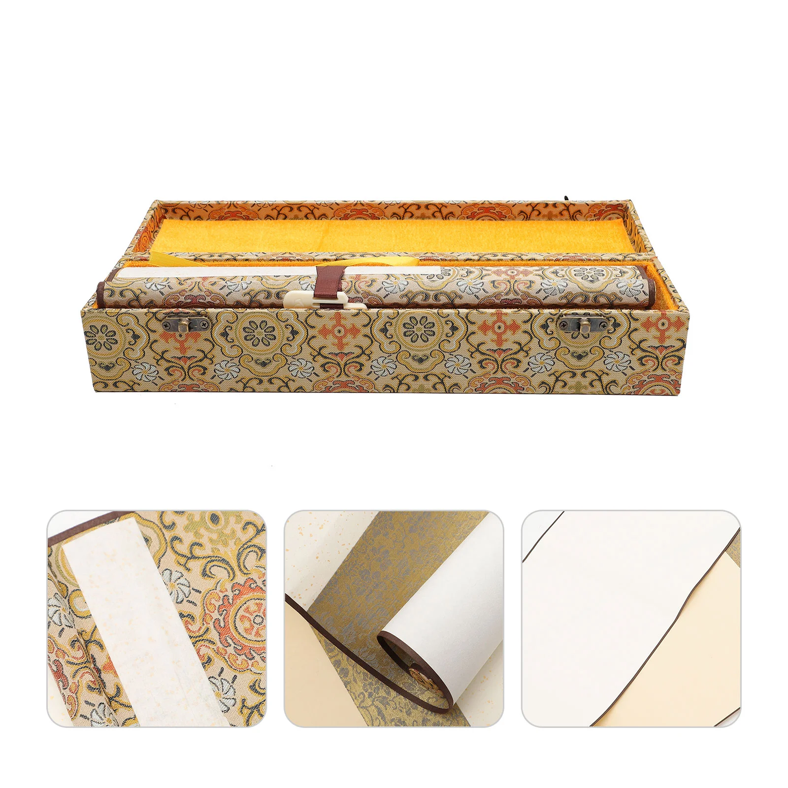 Calligraphy Paper Scroll Hanging Painting Drawing Scrolls Blank Reel Chinese Child