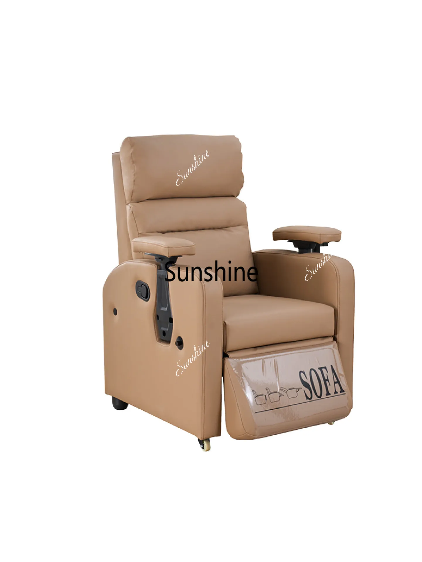 Recumbable single e-sports sofa, sedentary and sleepable, comfortable lifting armrest computer