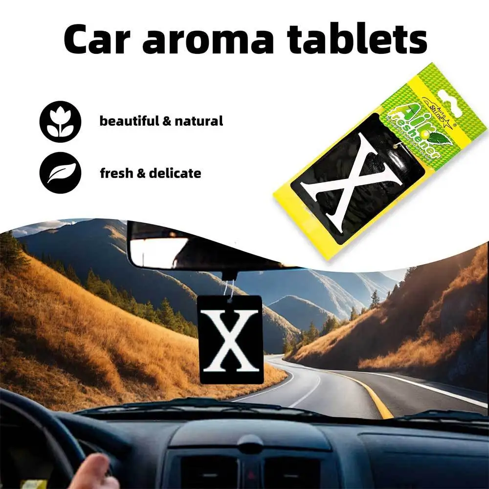 معطر هواء بريميوم بلاك اكس 5/10/20 قطعة، نمط شارع فاخر، تحكم متعدد الاستخدام في الرائحة لخزانة غرفة السيارة