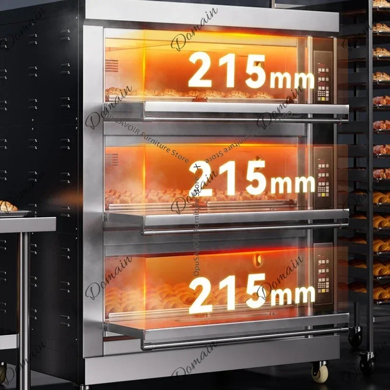 M4T HJ Commercial Electric Oven Large Capacity - Professional Baking Oven Bread Pizza - Heavy Duty Industrial Bakery Deck Oven J